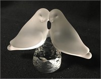 Art Glass Bird Sculpture