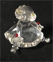 Swarovsky Crystal Girl Figurine