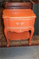 Painted French End Table