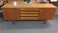 MID CENTURY VANSON SIDEBOARD, 74”