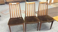 G-PLAN SLAT BACK DINING CHAIRS (X6)