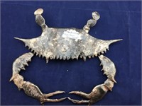 Large Very Heavy John Morgel Metal Crab