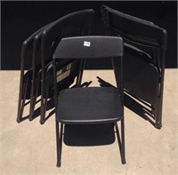 7 Cosco Plastic folding chairs