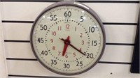 RETRO " SIMPLEX " SCHOOL HOUSE CLOCK ; 13"