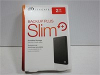 Seagate 2tb Backup Slim Portable Hard Drive
