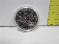 2000 $5 1oz .9999 Fine Silver Maple Leaf
