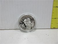 2016 $15 .9999 Fine Silver - Exploring Canada -