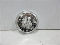 2016 $15 .9999 Fine Silver - Exploring Canada -