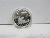 2016 $15 .9999 Fine Silver - Exploring Canada -