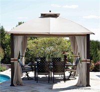 Hometrends Venice Soft Top Square Gazebo