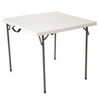 Lifetime 34" Square Folding Table