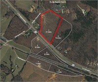 Lot 3: 17.30 acres on US-460 and Rocks Church Rd