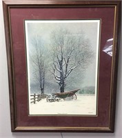 BOB TIMBERLAKE ‘’FEBRUARY AT RIVERWOOD’’ SIGNED