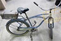 Vintage Eastern Flyer Bike with Basket