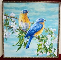 Oil On Canvas Bluebird's Painting (Season 7)