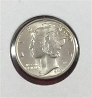 1943 D Mercury Dime