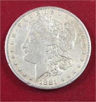 1881 S Morgan Dollar (Scratches)