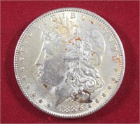 1886 Morgan Dollar AU