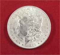 1885 Morgan Dollar XF