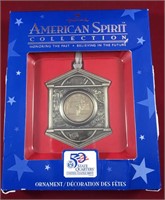 1999 Pennsylvania State Quarter Ornament