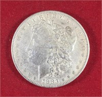 1883 Morgan Dollar XF