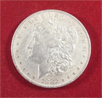 1882 O Morgan Dollar XF