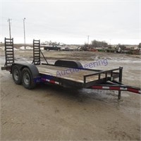 81"X16ft BH SL trailer w/ramps