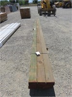 Ranch Quality 4" x 6" x 22' Pressure Treated Beams