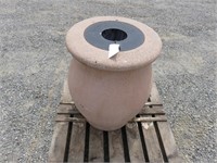 Cement Garbage Receptacle