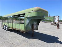 1973 20' Kalyn Stock Trailer