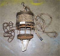 Hanging Electric Lantern (Voodoo Cave)