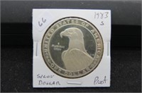 1983 S PROOF OLYMPIC SILVER DOLLAR