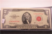 1953 TWO DOLLAR US NOTE   UNC