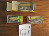 3 Fishing Lures in Original Boxes