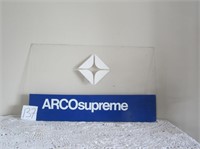 ARCO Supreme Gas Pump Front 23.5" x 14.5"