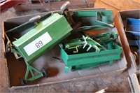 Green wagon parts