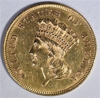 1859 $3 GOLD  BU