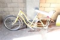 John Deere bike with banana seat