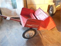 Dump Trac pedal tractor wagon