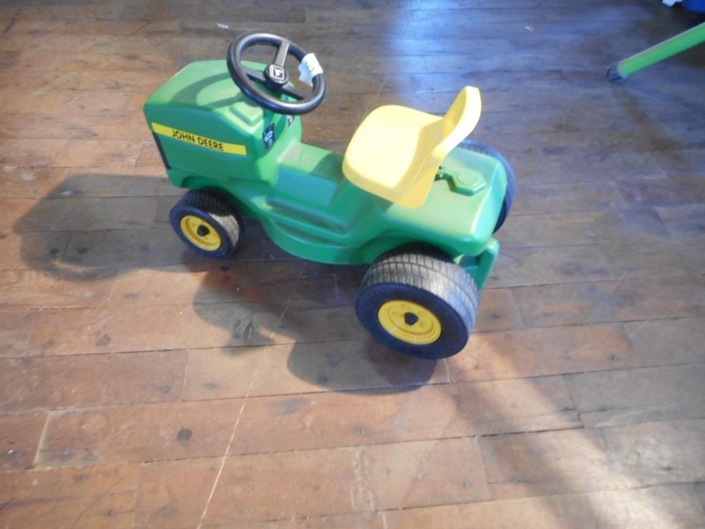 Pedal Tractors, JD Bikes and Die Cast parts
