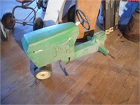 Green parts pedal tractor