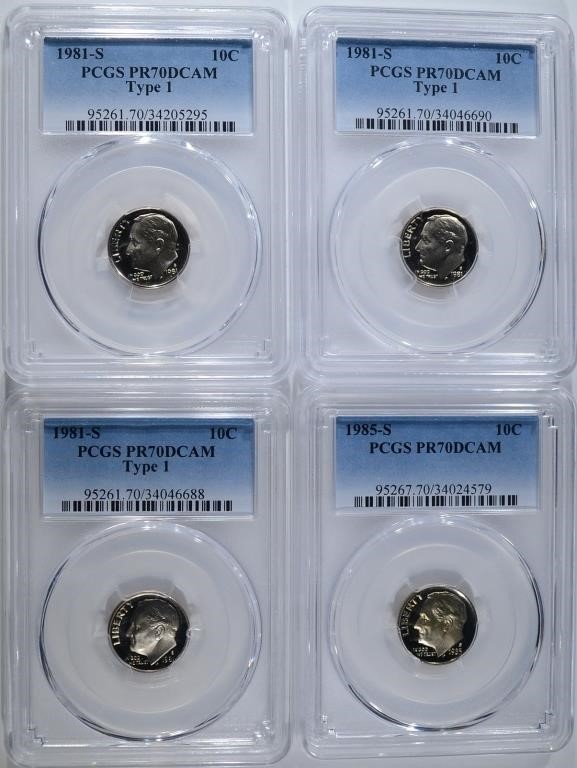 June 27 Silver City Auctions Coins & Currency