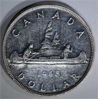 1948 CANADA DOLLAR CH BU++