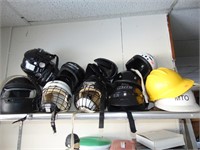 Assorted Hockey / Motorcycle / Helmets / Hard Hats