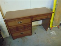 Wooden Desk - 47 x 17 x 30