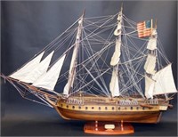 U.S.S. CONSTITUTION SHIP MODEL