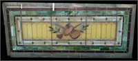 SET OF TRADITIONAL LEADED GLASS WINDOWS (3)