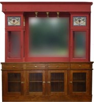 VICTORIAN ERA BACK BAR & COUNTER