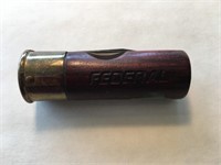 Federal 12 ga Shotgun Shell Lockback Pocket Knife,
