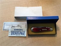 1983 Schrade's Heritage 2941-R Trapper Knife,